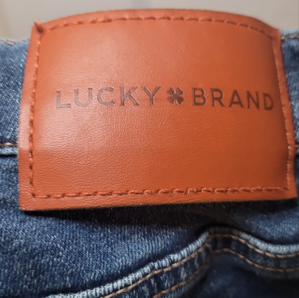 Lucky Brand Blue Flare Denim Pants